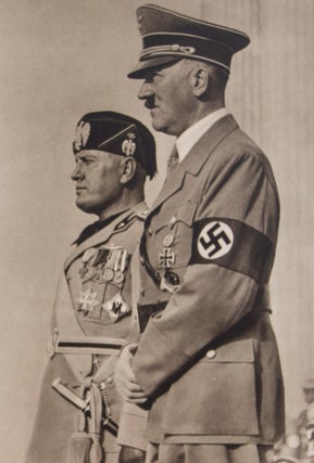 Item #40282 Mussolini in Deutschland. Dr. Fred. E. Willis, Atlantic Photo Heinrich Hoffmann,...