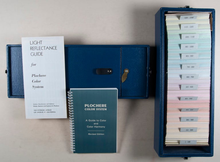 Item #40323 Plochere Color System. A Guide to Color and Color Harmony. To be used in Conjunction with the 1248 Color Tone Cards Included in this Set. Gustave Plochere.