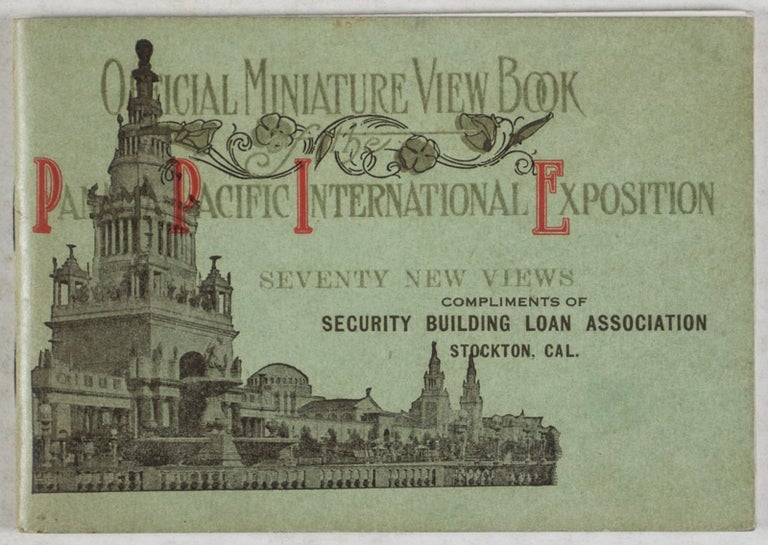 Item #40368 Official Miniature View Book of the Panama-Pacific International Exposition. n/a.