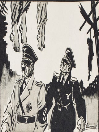 Item #40374 Those Three: Forty-Four Cartoons. Mario Hubert Armengol, J. M. Batista I. Roca,...