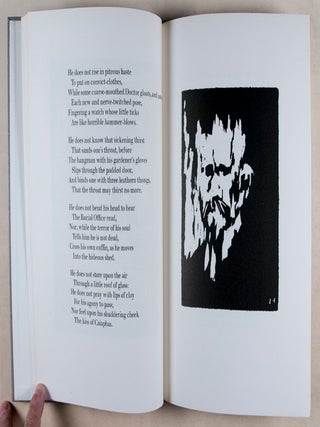 Item #40563 The Ballad of Reading Gaol mit zwölf Holzschnitten von Erich Heckel. Oscar Wilde