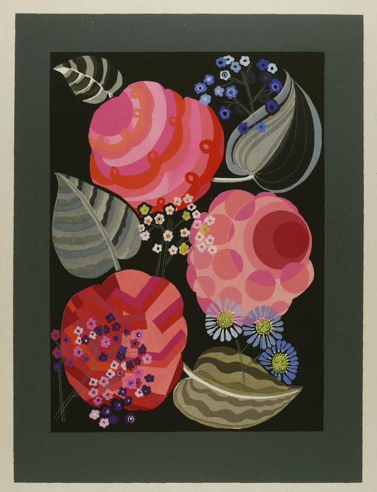 Item #40611 Relais 1930 Quinze planches donnant quarante-deux motifs d&eacute;coratifs [COMPLETE, W/ 15 POCHOIR PLATES]. Edouard B&eacute;n&eacute;dictus, Yvanho&eacute; Rambosson, Preface by.