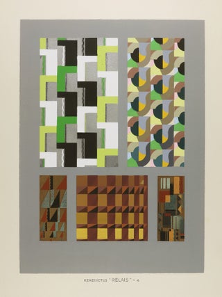 Relais 1930 Quinze planches donnant quarante-deux motifs d&eacute;coratifs [COMPLETE, W/ 15 POCHOIR PLATES]