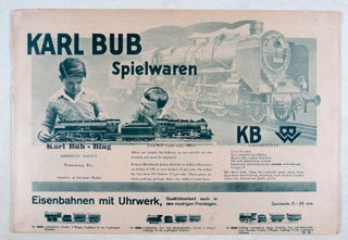 Item #40781 Karl Bub Spielwaren - KB Locomotives. KB, Karl Bub