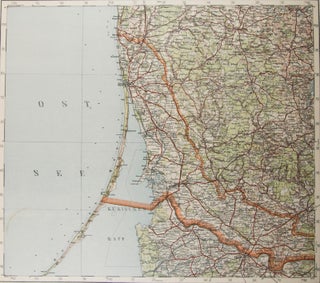 Übersichtskarte von Mitteleuropa 1:300,000 (Overview Map of Middle Europe)