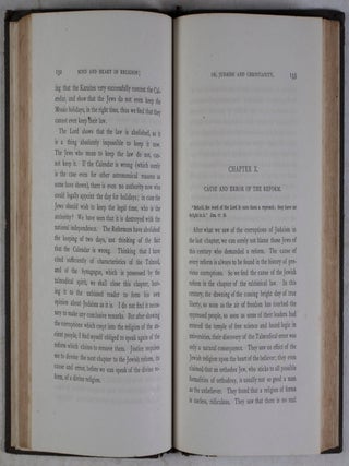 Mind and Heart in Religion: Or, Judaism and Christianity. A Heart's Experience and a Popular Research into the True Religion of the Bible