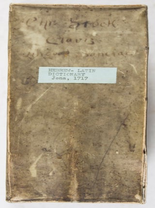 Clavis linguae sanctae: aditum aperiens, vocum radices juxta ordinem alphabeticum exhibens, quæ deperditæ visæ sunt, ex lingua chaldaica, syriaca, samaritana, arabica et aethiopica restituens ; vocum significationes tum generales, tum speciales, ordine concinno exhibens ; tam tironum, quam homiletices et exegeseos cultorum studiis apprime inserviens ac subinde concordantiarum vicem supplens ; cum indice vocum, cui accedit breve dictionarum chaldæo-rabbinicum