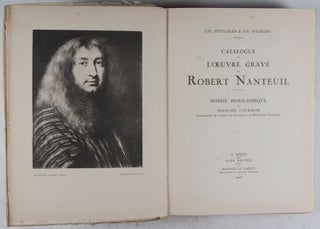Catalogue de l'Oeuvre Gravé de Robert Nanteuil. 2-vol. set (Complete)