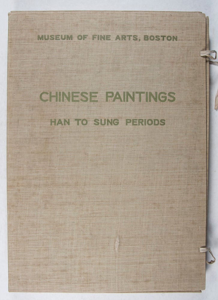 Item #41242 Portfolio of Chinese Paintings in the Museum: Han to Sung Periods (波士敦美術館藏支那畫帖). Kojiro Tomita, text.