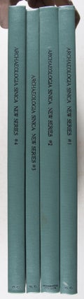 (中國考古報告集新編. 古器物研究專刊) Archaeologia Sinica. New Series. (Vols. 1-4)