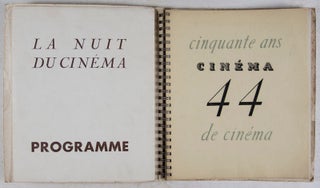 Cinéma 1944: Cinquante Ans de Cinéma [WITH 5 ORIGINAL LITHOGRAPHS]