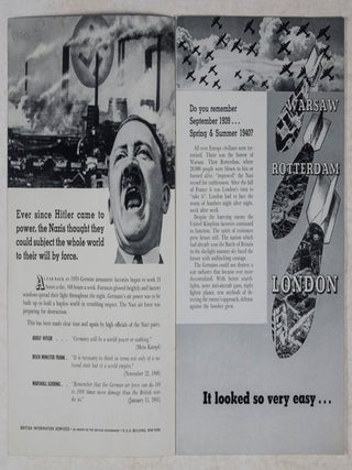 As Hitler sowed... so shall Hitler reap!
