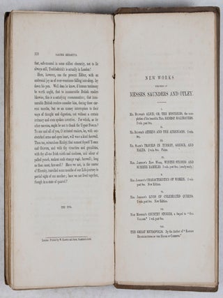 Sartor Resartus; The Life and Opinions of Herr Teufelsdröckh