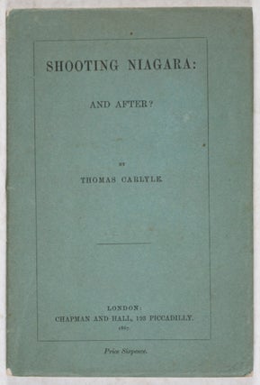 Shooting Niagara: And After?