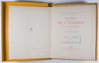Musées et Collections Archéologiques de l'Algérie et de la Tunisie: [Vol. V], Musée de Lambèse