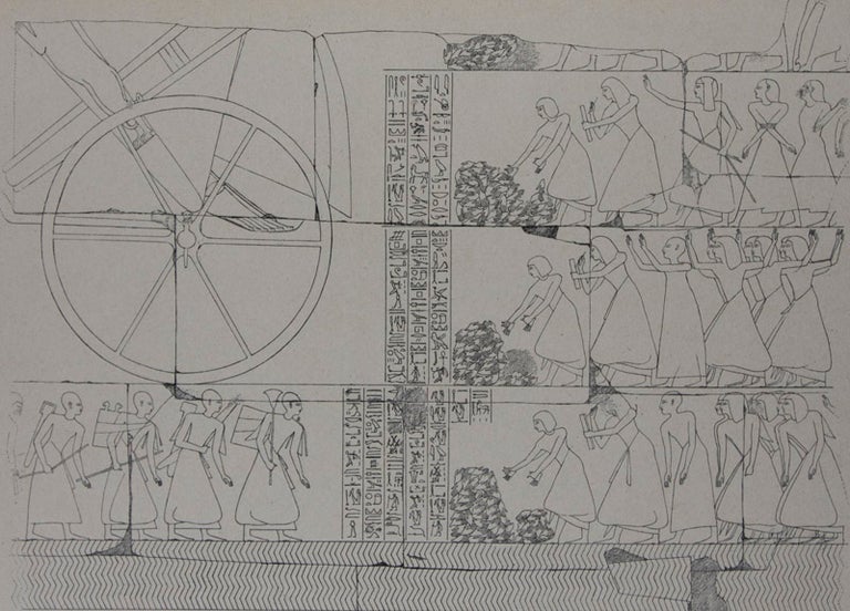 Item #41643 Détails Relevés dans les Ruines de Quelques Temples Égyptiens: 1ère Partie: Abydos; 2ème Partie: Behbeit-El-Hagher - Appendix: Samanoud. Edouard Naville, D. N. Belaieff, Text by, English.