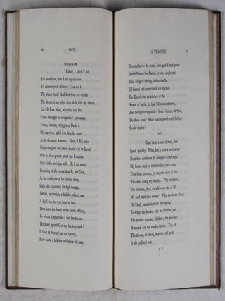 Saul, A Tragedy; Translated from the Italian of Count Victorio Alfieri; and Jephtha's Daughter