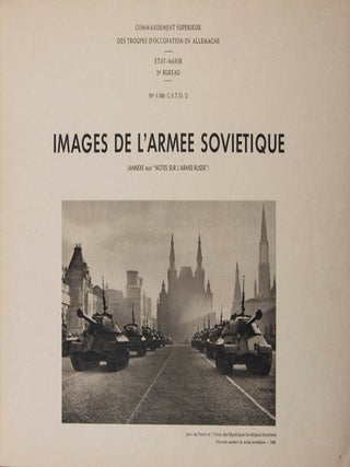 Item #41912 Images de l'Armée Soviétique (Annexe aux "Notes sur l'Armée Russe"). Commandement...