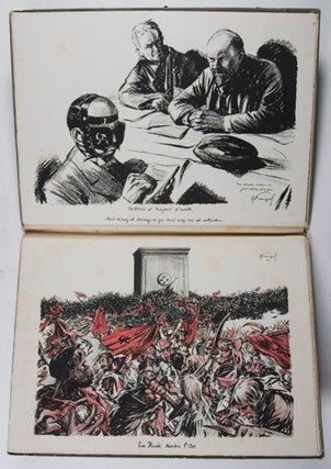Moscou attaque ! 12 dessins de François: ce que pensent des doctrines bolchéviques, les personnalités les plus en vue du Monde International
