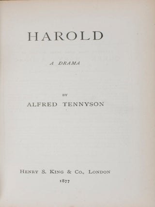 Item #42083 Harold, A Drama. Alfred Lord Tennyson