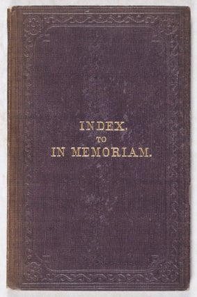 An Index to In Memoriam