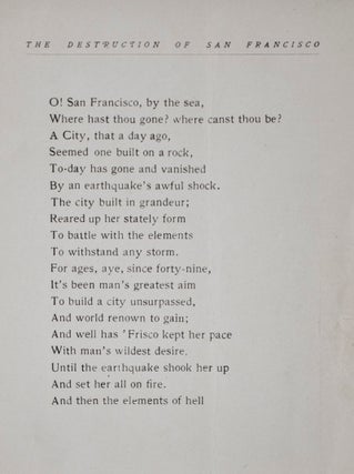 The Destruction of San Francisco