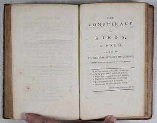 Vision of Colombus, A Poem in Nine Books. To Which is Added, The Conspiracy of Kings: A Poem Addressed to the Inhabitants of Europe From Another Quarter of the Globe
