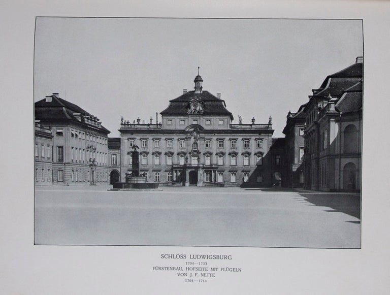 Item #42283 Württembergische Fürstensitze [Die Architektonische Auslese]. Julius Baum, Paul Schmohl, Georg Staehelin, Hrs.