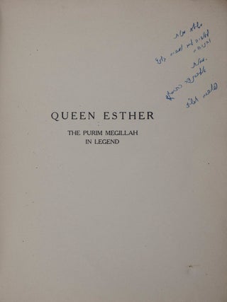 Queen Esther - The Purim Megillah in Legend