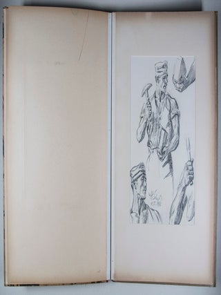 Max Seliger, Maler und Zeichner: 1) Soldatenstudien, meist 1915/16; 2) Kriegspostkarten und Kriegsmarken 1915/16. Entw&uuml;rfe und Drucke [TWO PORTFOLIOS OF ORIGINAL WWI DRAWINGS FROM THE ARTIST'S PERSONAL LIBRARY]