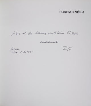 Francisco Zuñiga [INSCRIBED]
