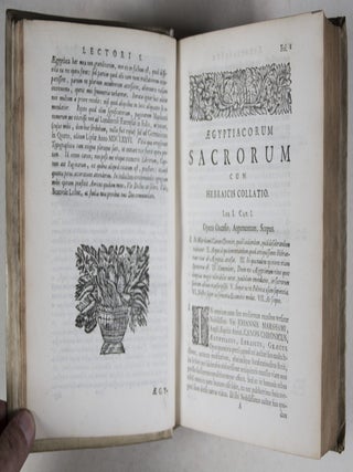 Aegyptiaca et Dekaphylon : sive, De Aegyptiacorum sacrorum cum Hebraicis collatione libri tres. Et de decem tribubus Israelis liber singularis. Accessit diatribe de legione fulminatrice christianorum, sub imperatore Marco Aurelio Antonino