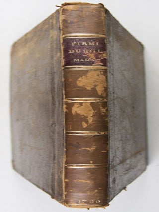 Firma Burgi, or an Historical Essay concerning the Cities, Towns and Buroughs of England. Taken from Records