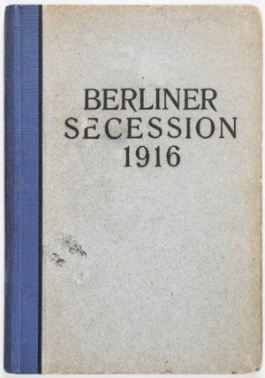 Katalog der 29. Ausstellung der Berliner Secession