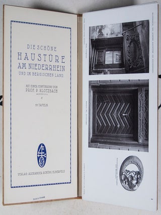 Die schöne Haustüre am Niederrhein und im Bergischen Land