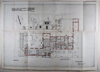 Architectural Plans, Drawings, Original Design (Werkbund Paris), Hoffmann Photographs and Various Documents relating to the Munich Residence of Prof. Dr. Gustav Scholten
