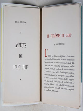 Aspects de l'Art Juif