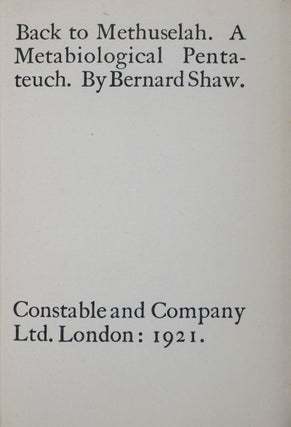 Works of George Bernard Shaw (9 vols.)