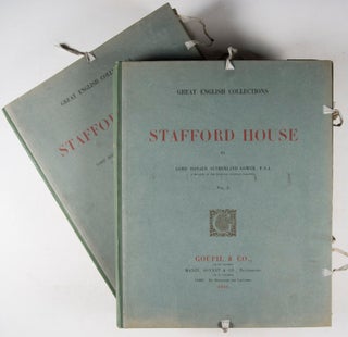 Great English Collections: Stafford House. 5 fascicules housed in 2 portfolios, as issued (Complete)