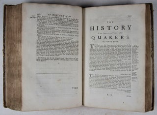 The History of the Rise, Increase, and Progress of the Christian People called Quakers, Intermixed with several Remarkable Occurrences