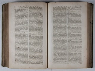 Critica Sacra. Duabus Partibus : Quarum Prima continet Observationes Philologicas & Theologicas In omnes Radices Veteris Testamenti. Secunda continet Philologicas & Theologicas Observationes In omnes Graecas Voces Novi Testamenti. Ante hac ab Eduardo Leigh,... maxima ex parte Anglice conscripta, nunc verò ab Henrico à Middoch in Latinum sermonem conversa. 2 vols. bound in one (Complete)