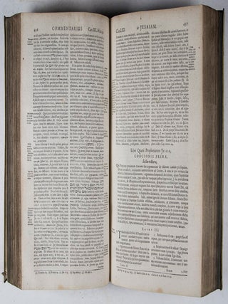 Commentarius In Librum Prophetiarum Jesaiae, Quo Sensus orationis Ejus sedulo investigatur ; in veras Visorum interpretandorum Hypotheses inquiritur, & ex iisdem facta Interpretatio antiquae Historiae Monumentis confirmatur atque illustratur : Cum Prolegomenis. Pars Prior. Inserti sunt Operi Notitiae Gentium Exterarum, Babyloniorum, Philistaeorum, Moabitarum, Syrorum Damascenorum, Aegyptiorum, Arabum Cuschaeorum, et Tyriorum; Pars Posterior. Accedit huic Tomo, praeter Tabulam Topographicam antiquae Moabitidis, ad Prophetiam de hac Gente Capp. XV. XVI. comprehensam, rectius intelligendam, concinnatam, INDEX locuples & accuratus, tum Locorum Scripturae Sacrae Vocumque & Phrasium, Hebraearum ac Graecarum, quae per occasionem in Commentario exponuntur, aut luce aliqua perfunduntur: tum Rerum praecipuarum, hac parte contentarum. Ut nunc suo quisque tomus indice, prior etiam tabula instructus compareat. 2-vol. set (Complete)
