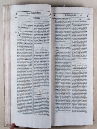 Historiae Anglicanae Scriptores X, Simeon monachus Dunelmensis, Johannes prior Hagustaldensis, Ricardus prior Hagustaldensis, Ailredus abbas Rievallensis, Radulphus de Diceto Londoniensis, Johannes Brompton Jornallensis, Gervasius monachus Dorobornensis, Thomas Stubbs dominicanus, Guilielmus Thorn Cantuariensis, Henricus Knighton Leicestrensis : Ex vetustis manuscriptis, nunc primum in lucem editi / adjectis variis lectionibus, glossario, indicéque copioso. Part one of two only.