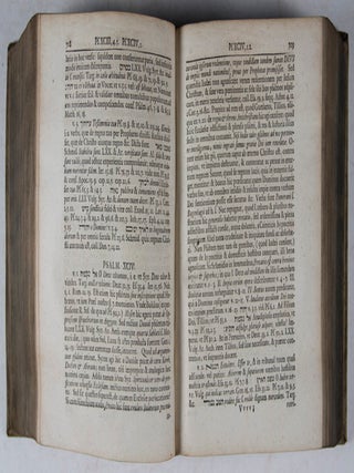 Uberiorum Adnotationum Philologico-Exegeticarum in Hagiographos : Volumen Primum, Adnotationes in Psalmos, et Christiani Ben. Michaelis.., in Proverbia Salom. ... ; Volumen Secundum, Adnotationes in Librum Iobi, et in V. Megilloth, hoc est in Canticum Canticorum, ... ; Volumen Tertium, Adnotationes in Vaticinium Danielis, et in libros Esrae, Nehemiae et Chronicorum ... 3-vol. set (Complete)