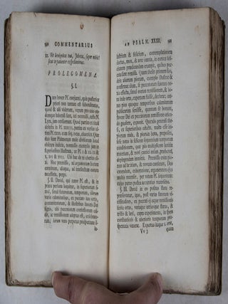 Commentarius ad Psalmos quo singulorum argumentum, tempus et hypothesis explicandi inprimis studiose inquiritur, eorumque partes continua paraphrasi et selectis observationibus illustrantur. 6-vol. set (Complete)