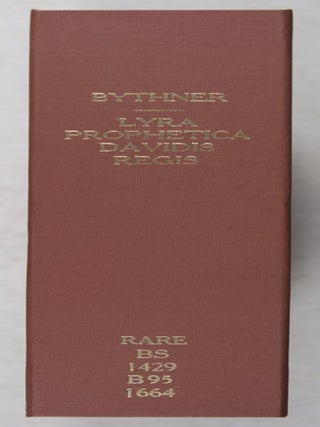 Lyra Prophetica Davidis Regis Sive Analysis Critico-Practica Psalmorum. In qua Omnes & singulae voces Hebraeae in Psalterio contentae, tam Propriae quam Appellativae, (nulla excepta) ad Regulas Artis revocantur; earumque significationes genuinae explicantur; Elegantiae linguae propreae evolvuntur. Insuper Harmonia Hebraei textus cum Paraphrasi Chaldaea, & Versione Graeca LXXII Interpretum, in locis, sententiis discrepantibus, fideliter confertur. Cui ad calcem addita est Brevis Institutio Lingua Hebraeae & Chaldaeae