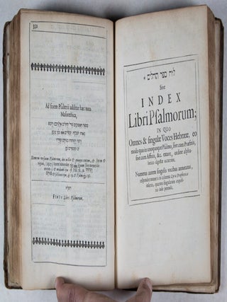 Lyra Prophetica Davidis Regis Sive Analysis Critico-Practica Psalmorum. In qua Omnes & singulae voces Hebraeae in Psalterio contentae, tam Propriae quam Appellativae, (nulla excepta) ad Regulas Artis revocantur; earumque significationes genuinae explicantur; Elegantiae linguae propreae evolvuntur. Insuper Harmonia Hebraei textus cum Paraphrasi Chaldaea, & Versione Graeca LXXII Interpretum, in locis, sententiis discrepantibus, fideliter confertur. Cui ad calcem addita est Brevis Institutio Lingua Hebraeae & Chaldaeae