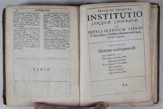 Lyra Prophetica Davidis Regis Sive Analysis Critico-Practica Psalmorum. In qua Omnes & singulae voces Hebraeae in Psalterio contentae, tam Propriae quam Appellativae, (nulla excepta) ad Regulas Artis revocantur; earumque significationes genuinae explicantur; Elegantiae linguae propreae evolvuntur. Insuper Harmonia Hebraei textus cum Paraphrasi Chaldaea, & Versione Graeca LXXII Interpretum, in locis, sententiis discrepantibus, fideliter confertur. Cui ad calcem addita est Brevis Institutio Lingua Hebraeae & Chaldaeae