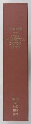 Lyra Prophetica Davidis Regis Sive Analysis Critico-Practica Psalmorum. In qua Omnes & singulae voces Hebraeae in Psalterio contentae, tam Propriae quam Appellativae, (nulla excepta) ad Regulas Artis revocantur; earumque significationes genuinae explicantur; Elegantiae linguae propreae evolvuntur. Insuper Harmonia Hebraei textus cum Paraphrasi Chaldaea, & Versione Graeca LXXII Interpretum, in locis, sententiis discrepantibus, fideliter confertur. Cui ad calcem addita est Brevis Institutio Lingua Hebraeae & Chaldaeae