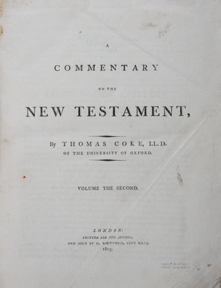 A Commentary on the New Testament. 2-vol. set (Complete)